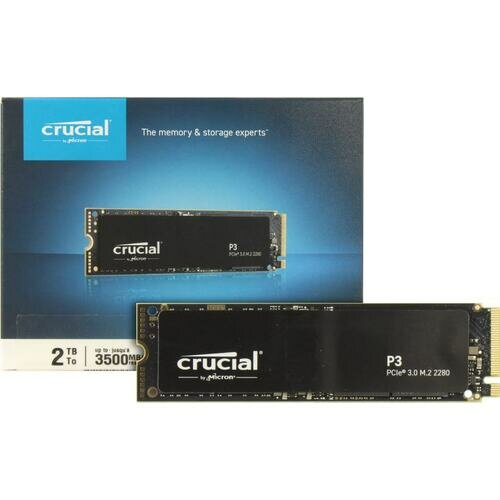 Твердотельный накопитель Crucial CT2000P3SSD8 - фото №4