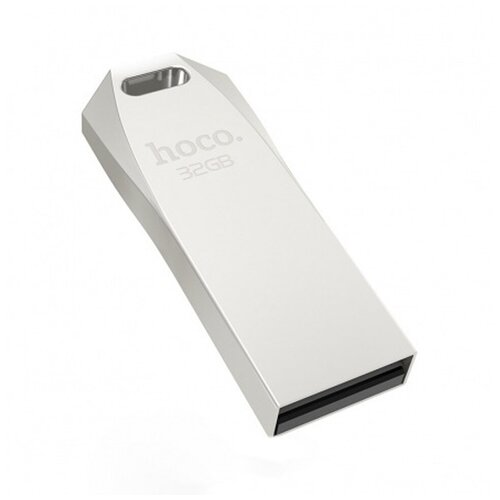 USB флеш-накопитель HOCO UD4, 32GB, серебристый usb флеш накопитель hoco ud4 64gb серебристый