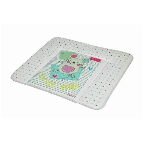 фото Пеленальный матрас babycare 82 х 73 (bc01) sleepy mouse, green