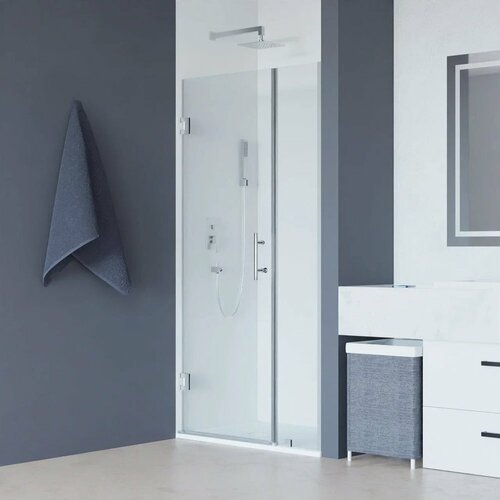 RGW Душевая дверь в нишу RGW Hotel HO-012 1200х1950 профиль хром, стекло прозрачное