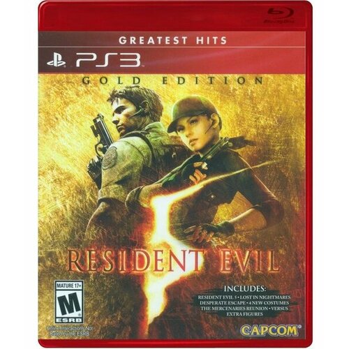 Игра Resident Evil 5 Gold Edition для PlayStation 3 игра resident evil village gold edition playstation 5 русская версия