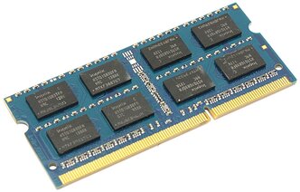 Модуль памяти Kingston SODIMM DDR3, 2ГБ, 1066МГц, PC3-8500