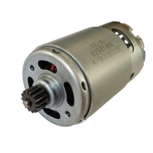 Двигатель для шуруповерта Макита 6280D, 6281D 14,4V, 629875-4 14 teeth rs 550vc dc 14 4v motor replace for makita 629819 4 6381d bdf343 6280d 6280dwe 6281dwe 6281d mt070 6280dwpe 6280pwpe3