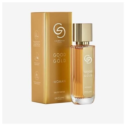 Oriflame Парфюмерная вода Giordani Gold Good as Gold, 50 мл супертушь для ресниц giordani gold oriflame 8 мл