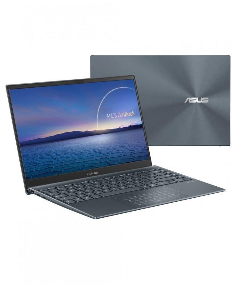 133 Ноутбук ASUS Zenbook 13 UX325EA-KG270T 1920x1080 Intel Core i3 3 ГГц RAM 8 ГБ SSD 256 ГБ Win10 Home 90NB0SL1-M06450 серый