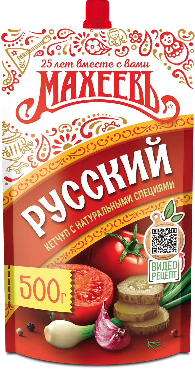 Кетчуп Махеевъ "Русский" ДП 500 г — купить в интернет-магазине по низкой цене на Яндекс Маркете