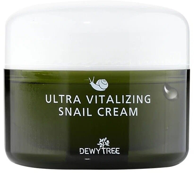 Dewytree Ultra Vitalizing Snail Cream Крем для лица с экстрактом секрета улитки, 80 мл