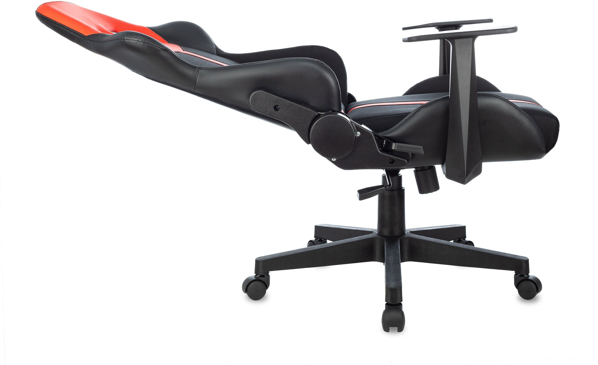 Кресло игровое Knight Outrider, обивка: эко.кожа, цвет: черный/красный - фото №6