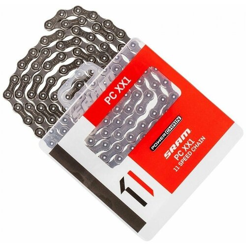 sram chain pc xx1 gx nx оригинальная велосипедная цепь sram mtb corrente 11 в 12 в сверхлегкая деталь цепи для горного велосипеда Цепь SRAM PCXX1 PowerLock 11 скоростей, 00.2518.000.006