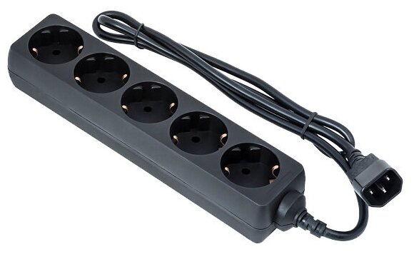 Сетевой фильтр ExeGate 5 Sockets 1.2m Spu-5-1.2b Black 221201