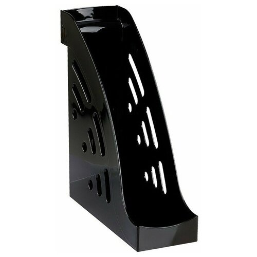 Лоток для бумаг вертикальный Торнадо чёрный 367₽