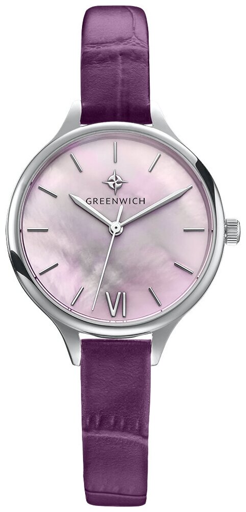 Наручные часы GREENWICH GW 311.18.60, фиолетовый