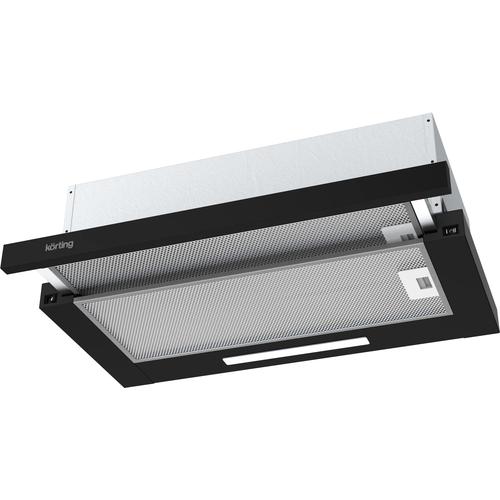 Встраиваемая вытяжка Korting KHP 6512 N цвет корпуса черный цвет окантовкипанели черный 1599000₽