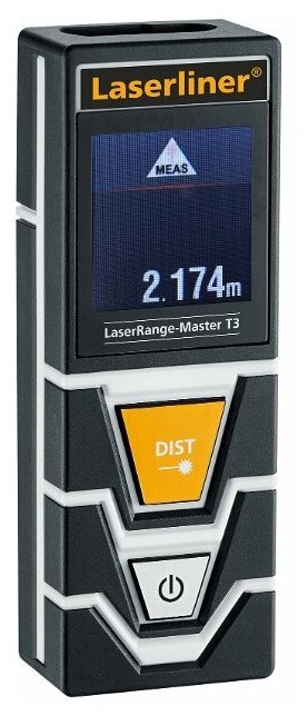 Laserliner LaserRange-Master T3 Лазерный дальномер с функцией Пифагора и угломером / 30 м / 080.840A