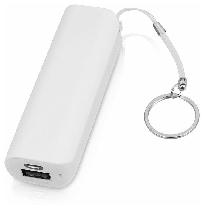 Портативное зарядное устройство Basis, 2000 mAh, белый