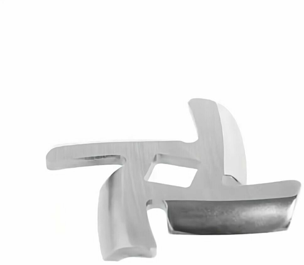 Нож для мясорубок с посадкой под квадрат 8 мм Panasoniс Elenberg Verloni Scarlett Daewoo - фотография № 4