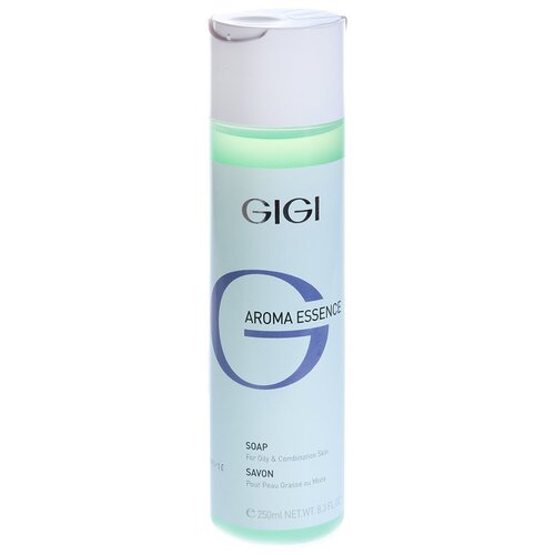 Gigi жидкое мыло Aroma Essence для жирной и комбинированной кожи, 250 мл, 250 г gigi джи джи aroma essence soap green tea for all skin мыло зеленый чай для всех типов кожи 250мл