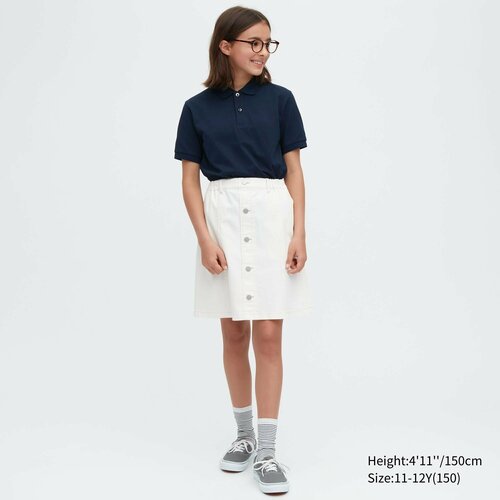 Поло Uniqlo, размер 5-6Y(120), синий