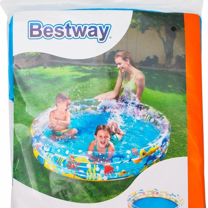 Бассейн надувной Bestway 152*30см 282л - фотография № 2