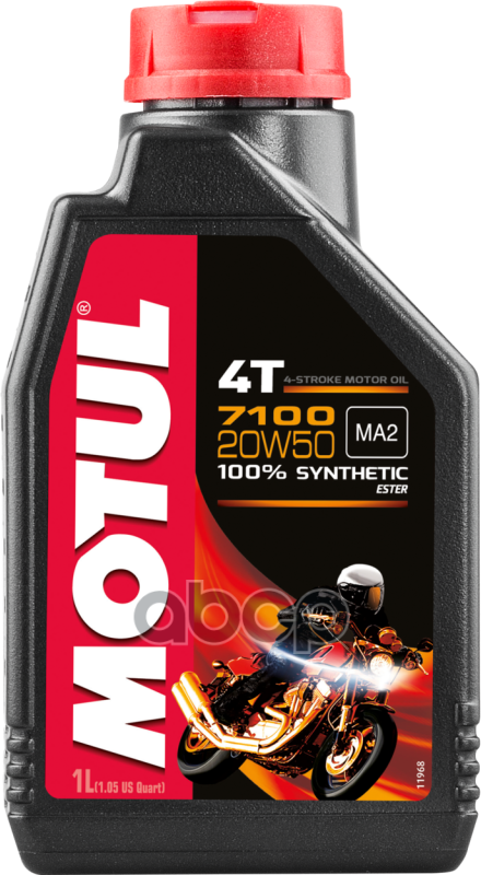 Моторное Масло 7100 4T 20W-50 1Л (112157) 104103 MOTUL арт. 104103