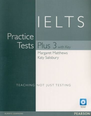 IELTS Practice Tests Plus 3. Book with Key. B1-C2 (+CD, +Multi-Rom) - фото №1