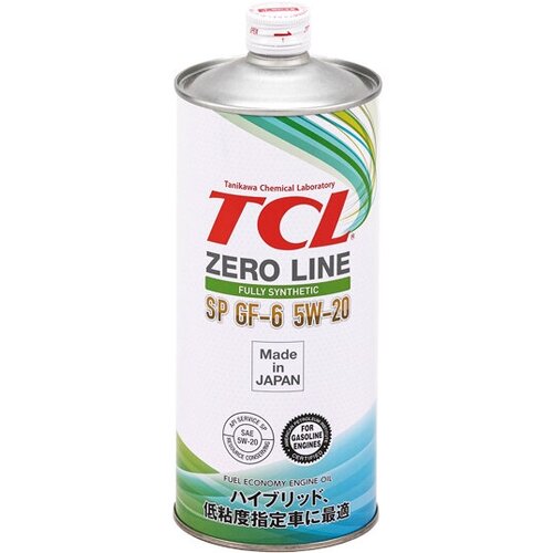 Масло моторное TCL Zero Line Fully Synth, Fuel Economy, SP, GF-6, 5W20, 1л