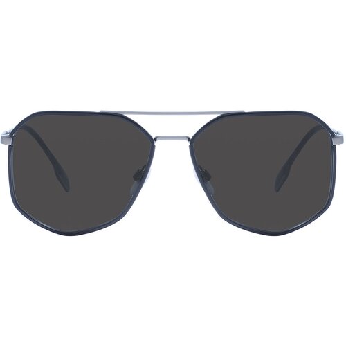 фото Солнцезащитные очки burberry burberry 3139 1144/87, серый, черный