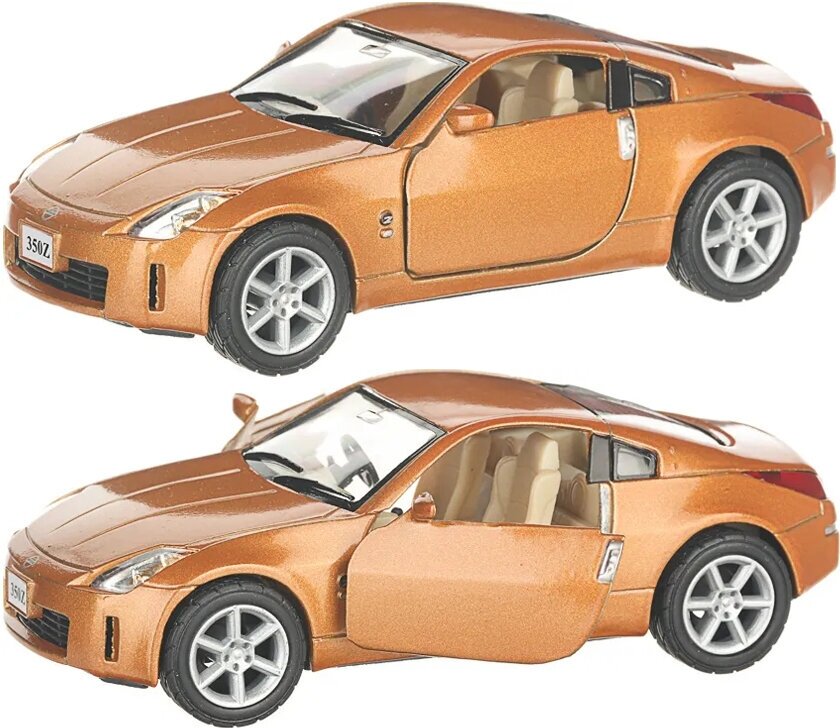 Nissan 350z оранжевый