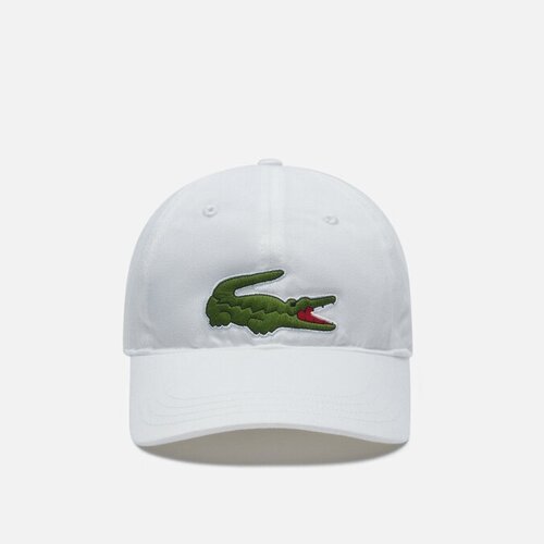 Кепка LACOSTE, хлопок, размер OneSize, белый