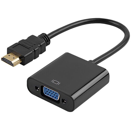 Кабель-адаптер PALMEXX HDMI - VGA черный кабель palmexx hdmi mini hdmi