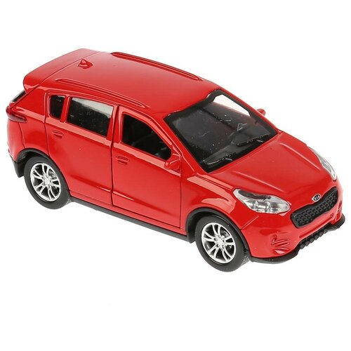 Легковой автомобиль ТЕХНОПАРК Kia Sportage 1:32, 12 см, красный легковой автомобиль технопарк hummer h2 хищники 1 32 12 см голубой