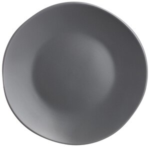 Тарелка закусочная shadow 20,5 см серая Bronco (173910)