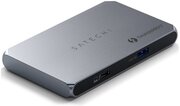 Хаб USB Satechi Thunderbolt 4 Slim Hub Space Grey ST-T4SHM-EU