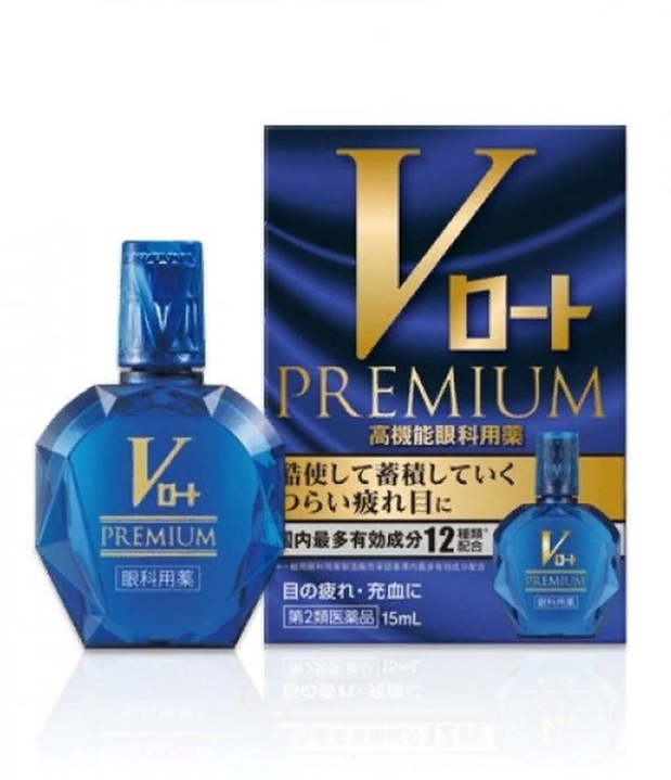Rohto V Premium японские капли для глаз, 15 мл