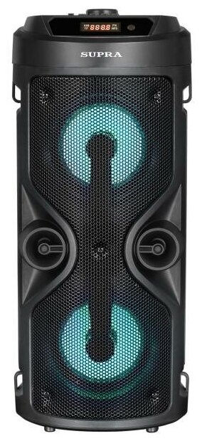 Минисистема Supra SMB-350 черный 20Вт/FM/USB/BT