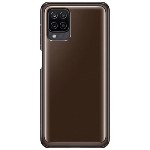 Чехол -крышка Soft Clear Cover A12, Samsung, чер, EF-QA125TBEGRU