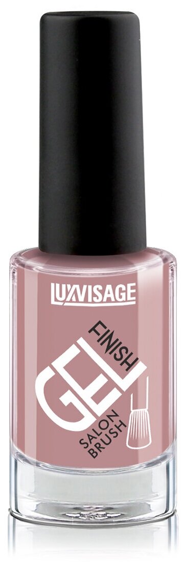 Лак LUXVISAGE Gel finish, 9 мл, 16 бежевый нюд