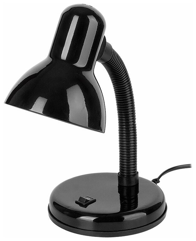 Настольный светильник на основании General GTL-028-60-220 черный
