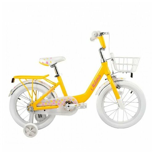 Велосипед 16 Tech Team Milena желтый алюминий 1618200₽