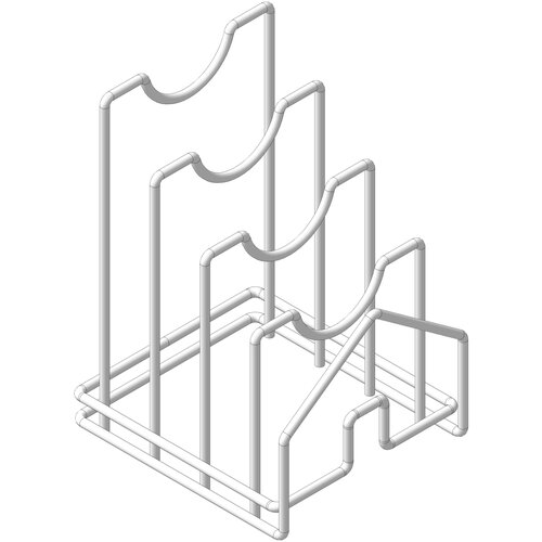Подставка для крышек 210х130х200 Белый