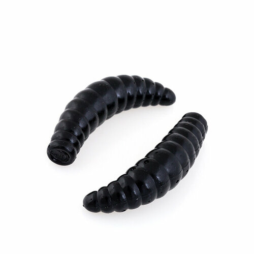 Силиконовая приманка на форель Akara Trout Time Maggot 1,3 Сыр 33мм. (12 шт.), цвет 422