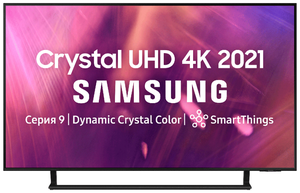 43" Телевизор Samsung UE43AU9070U 2021 LED, HDR, серый титан