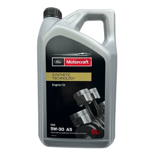 Синтетическое моторное масло Motorcraft А5 5W30 Synthetic, 5 л, 1 шт.