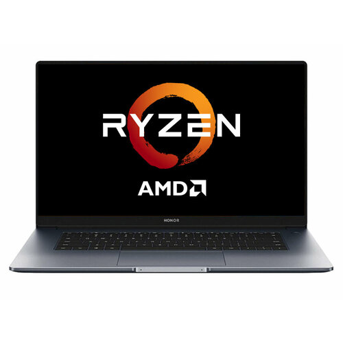 Ноутбук Honor MagicBook 15 BMH-WFQ9HN Space Gray 5301AFVQ 156 AMD Ryzen 5 5500U Radeon Graphics 16ГБ SSD 512ГБ Без ОС Серый 5765000₽