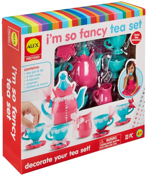 Набор посуды Alex Im so fancy. Tea set 240110-1 розовый/бирюзовый