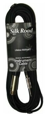 SilkRoad MCK-10 BK кабель микрофонный 10 м XLR(M)-XLR(F)