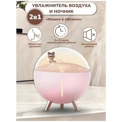 Увлажнитель воздуха для дома мини с подсветкой настольный 162500₽
