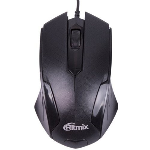 Мышь RITMIX ROM-303 чёрная игровой дизайн USB 140 69300₽