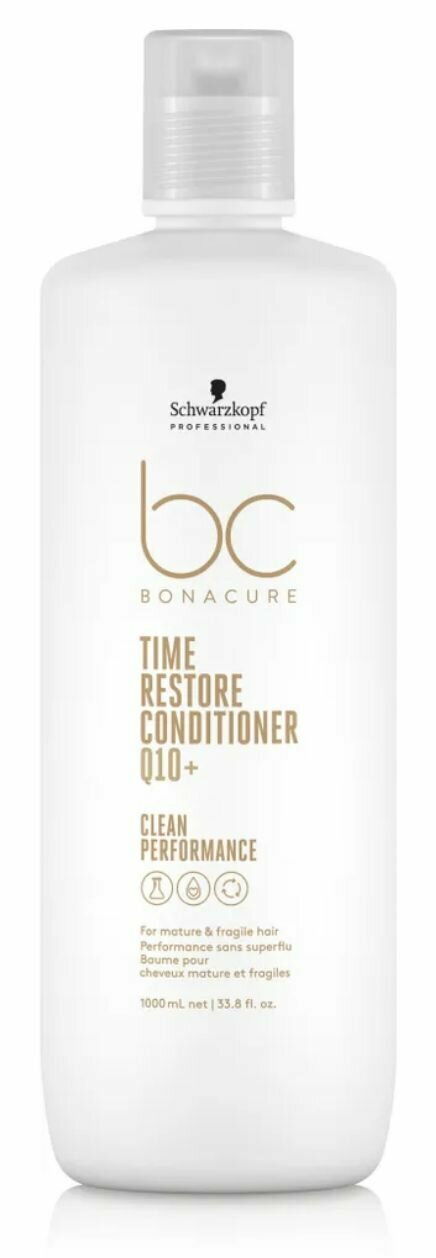 Schwarzkopf Professional BONACURE TIME RESTORE Кондиционер для зрелых и длинных волос 1000 мл