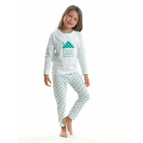 Пижама Mini Maxi, размер 98, белый